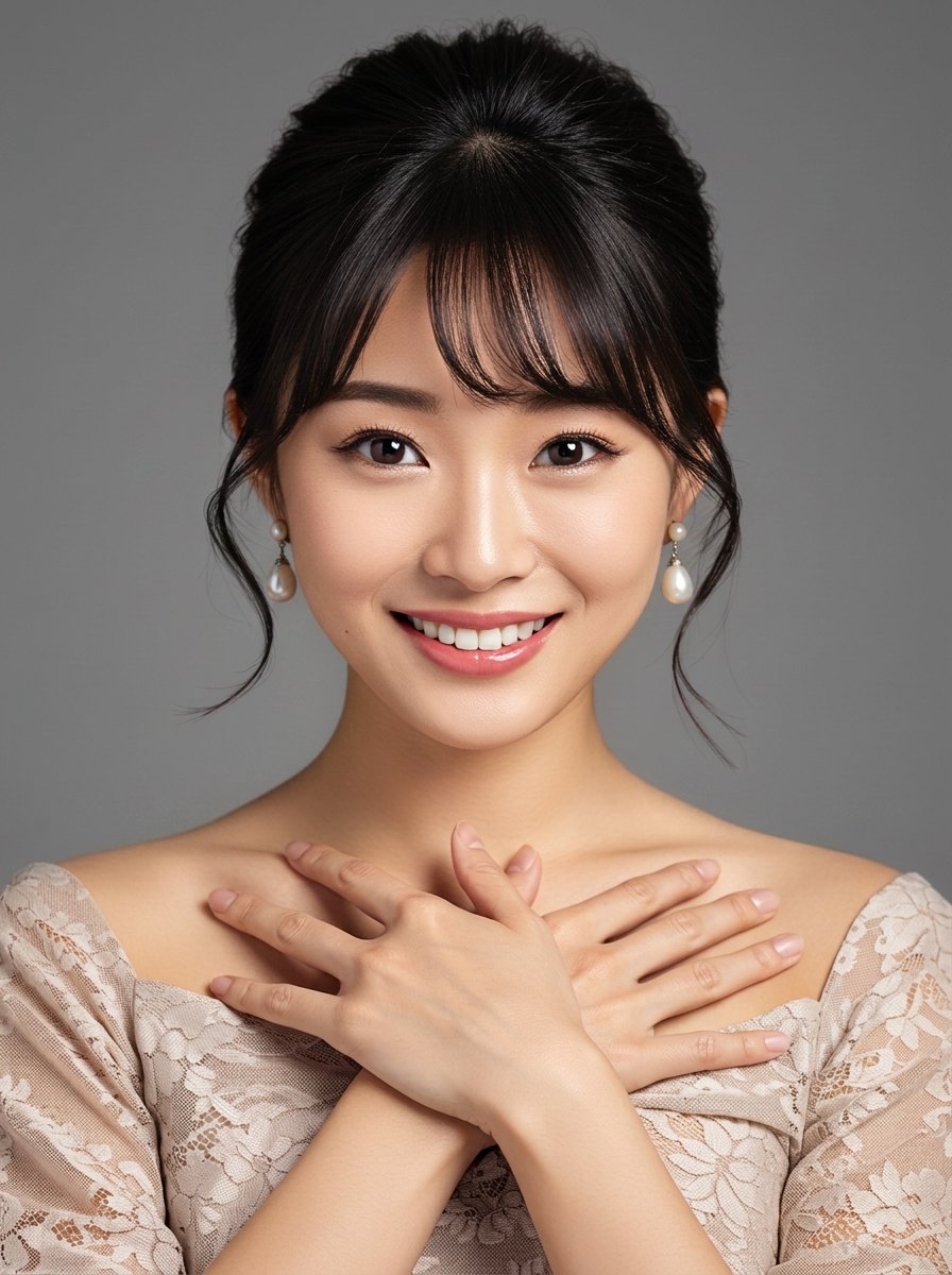 가상모델 #1226 얼굴 원본 12