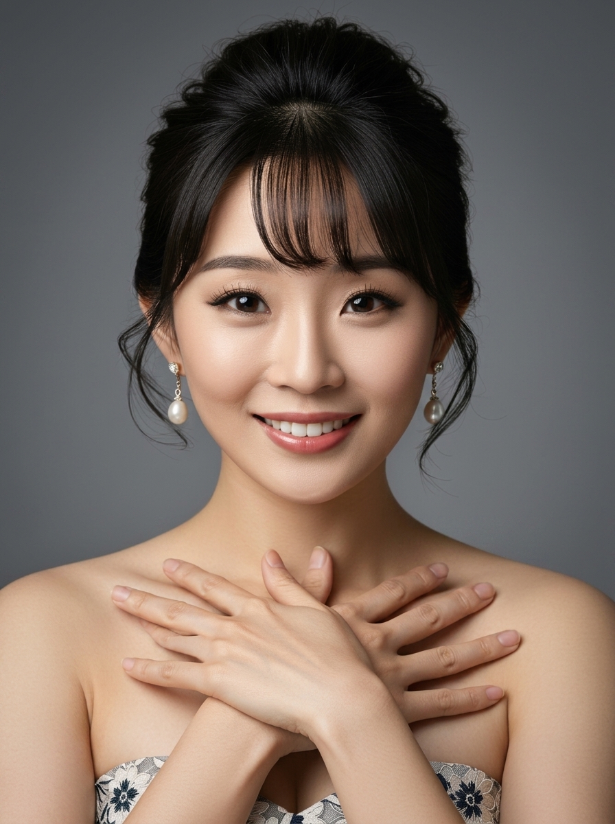 가상모델 #1226 얼굴 원본 14