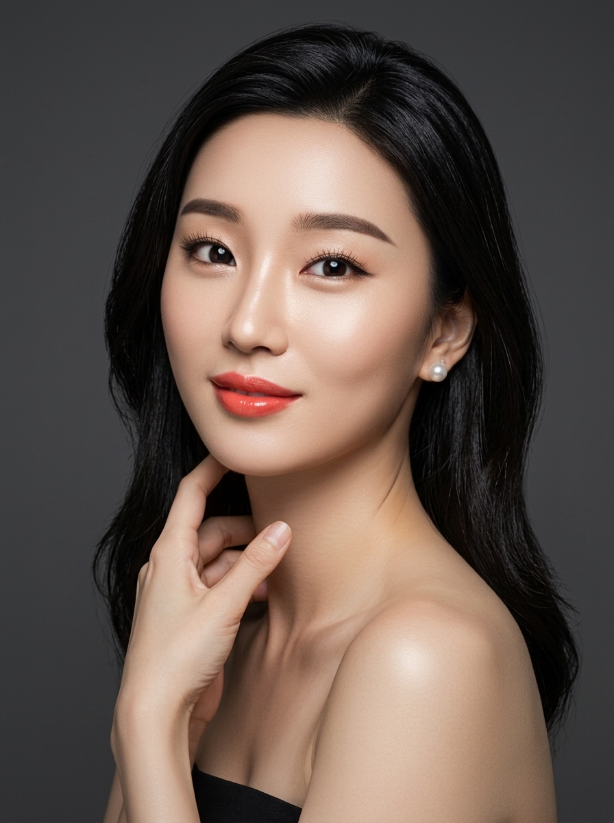 가상모델 #1227 얼굴 원본 1