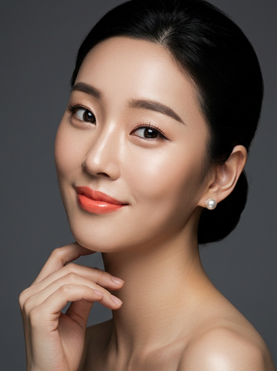 가상모델 #1227 얼굴 원본 3