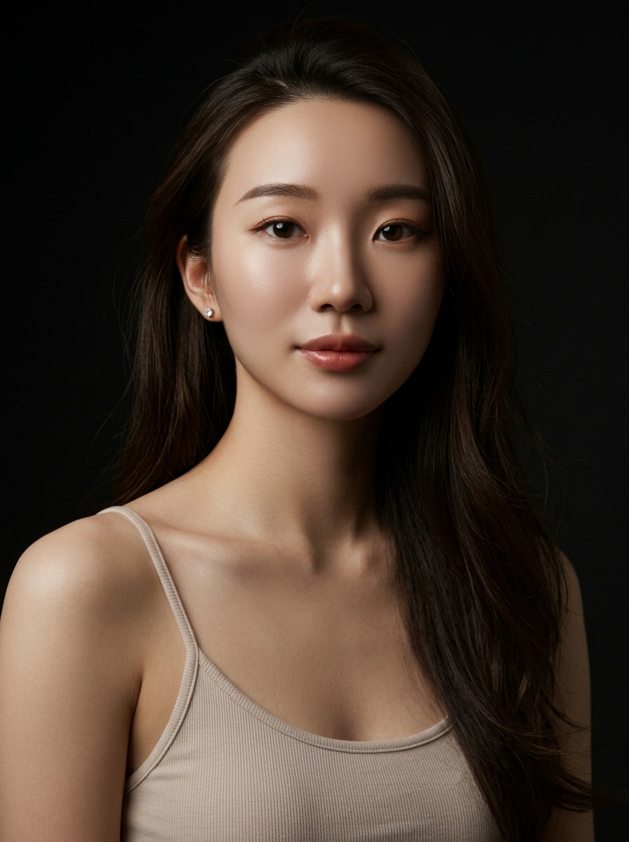 가상모델 #1228 얼굴 원본 16