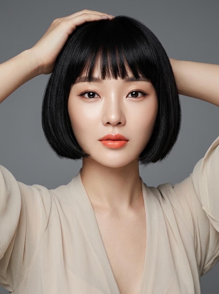 가상모델 #1236 얼굴 원본 14