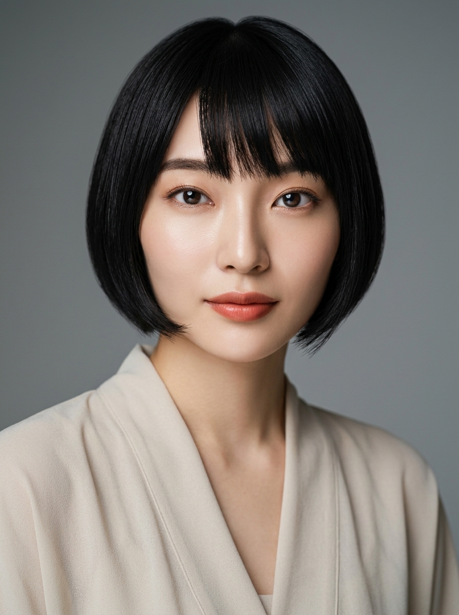 가상모델 #1236 얼굴 원본 16