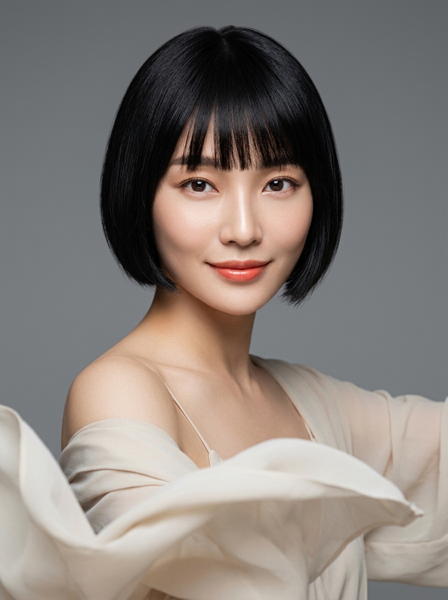 가상모델 #1236 얼굴 원본 17