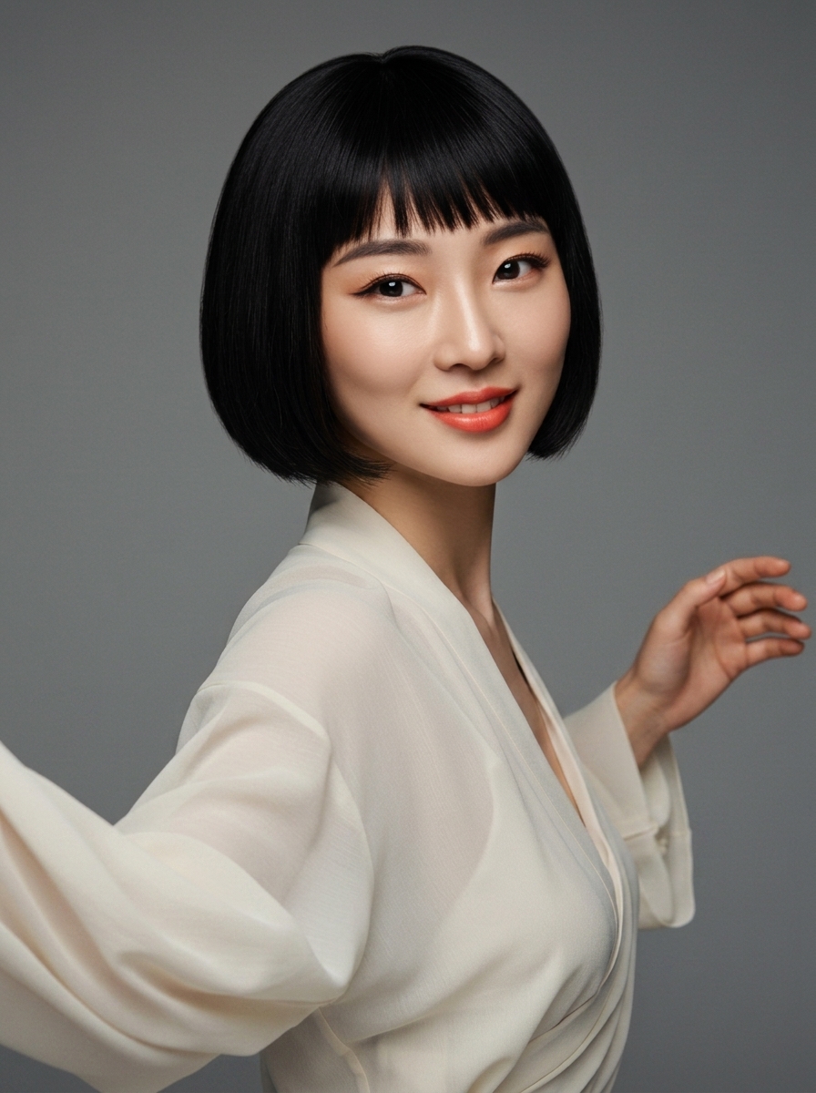 가상모델 #1236 얼굴 원본 20