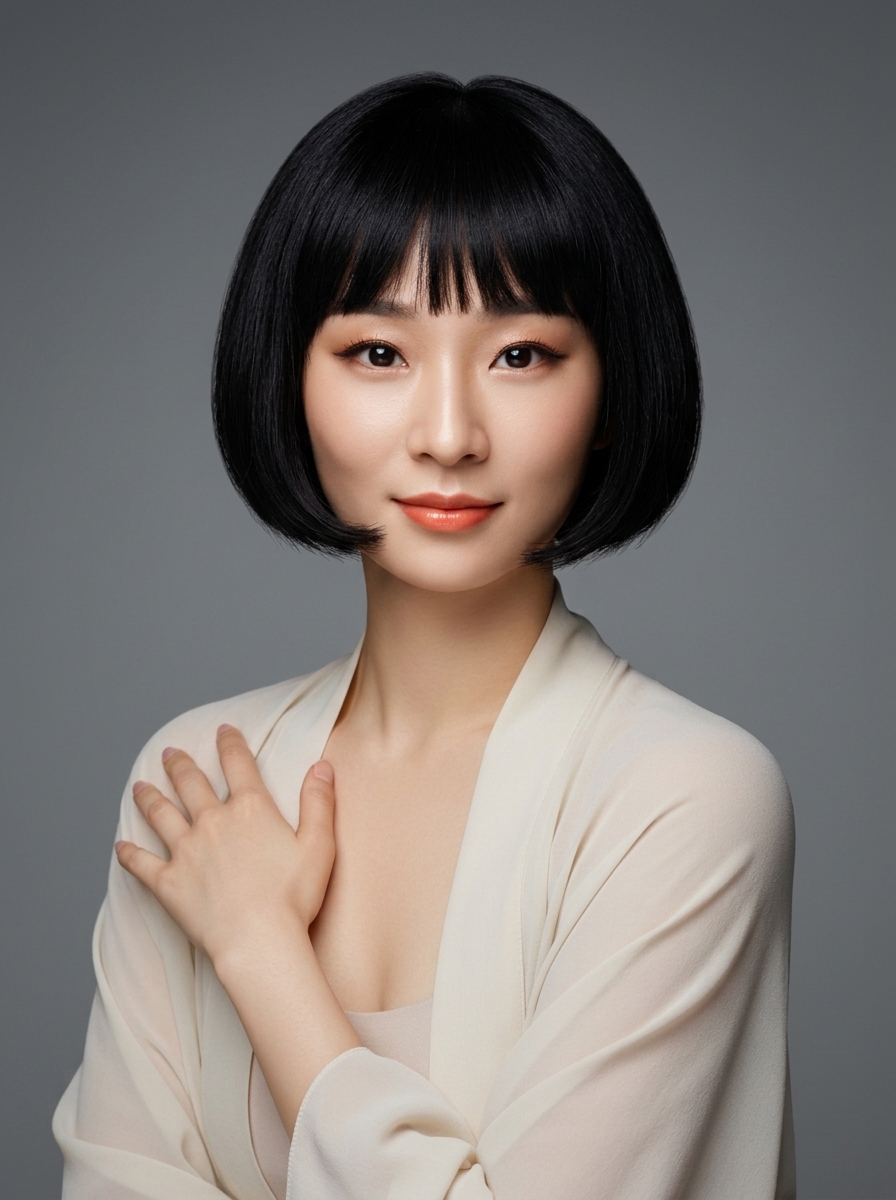 가상모델 #1236 얼굴 원본 22