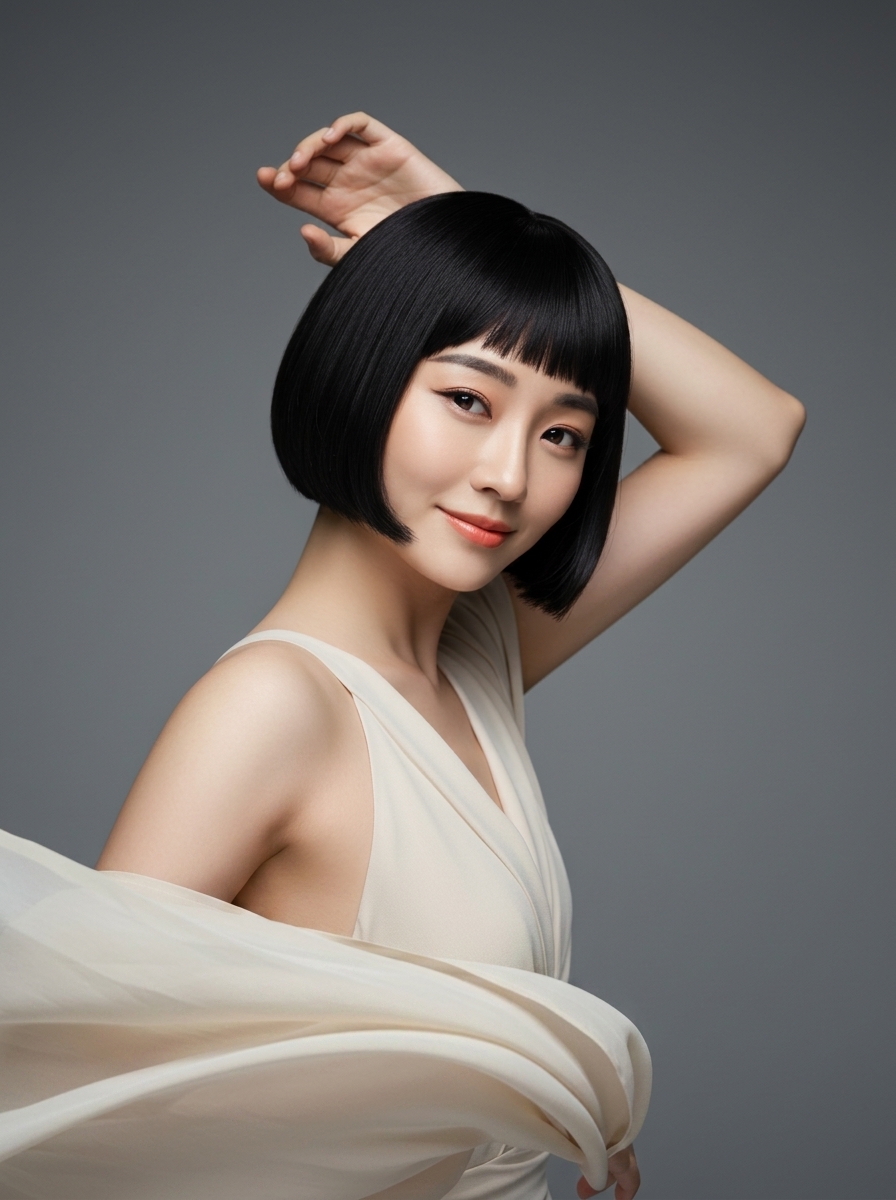 가상모델 #1236 얼굴 원본 23