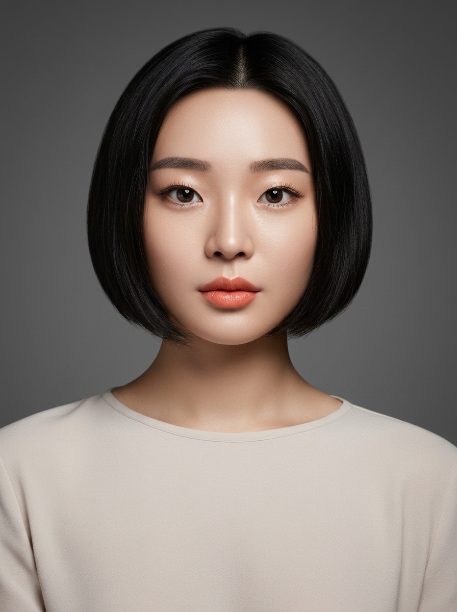 가상모델 #1237 얼굴 원본 10