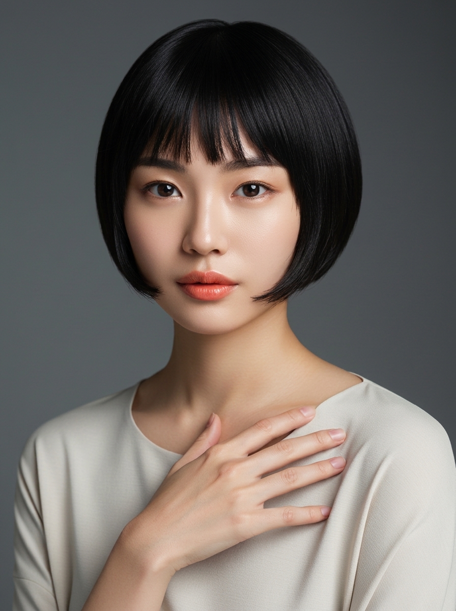 가상모델 #1237 얼굴 원본 11