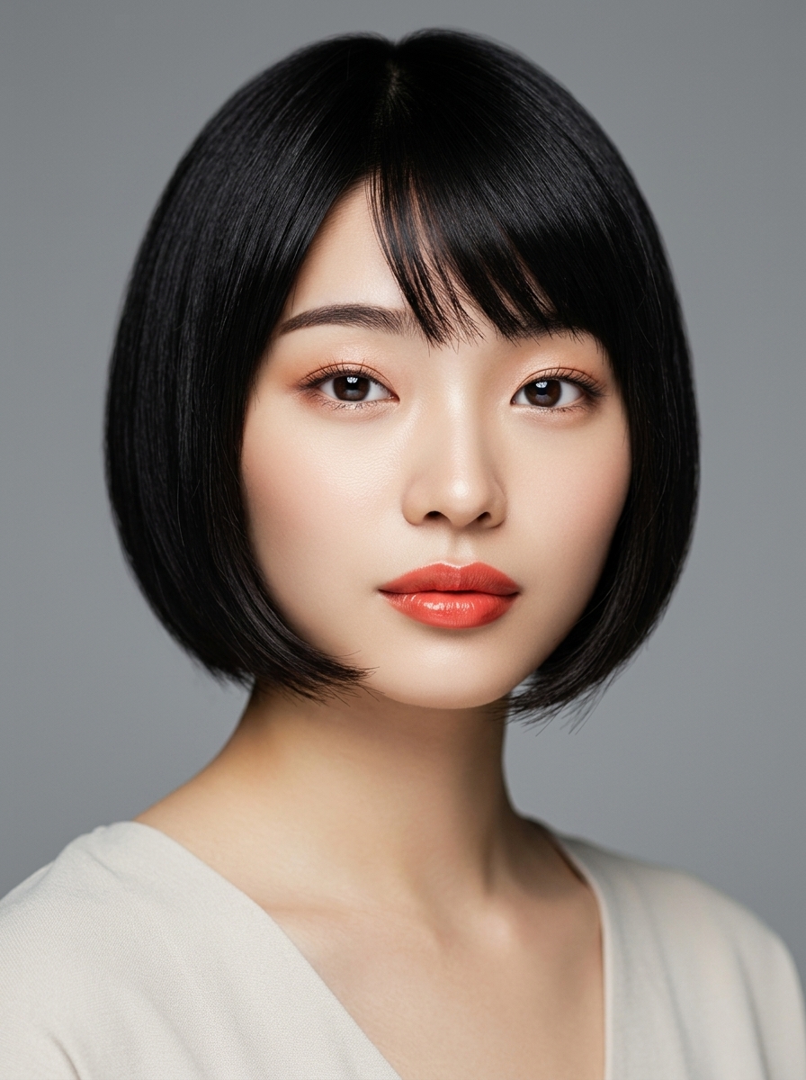 가상모델 #1237 얼굴 원본 12