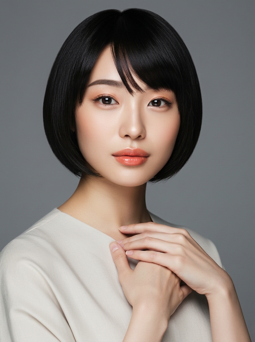 가상모델 #1237 얼굴 원본 13