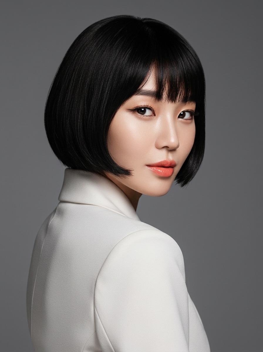 가상모델 #1238 얼굴 원본 5