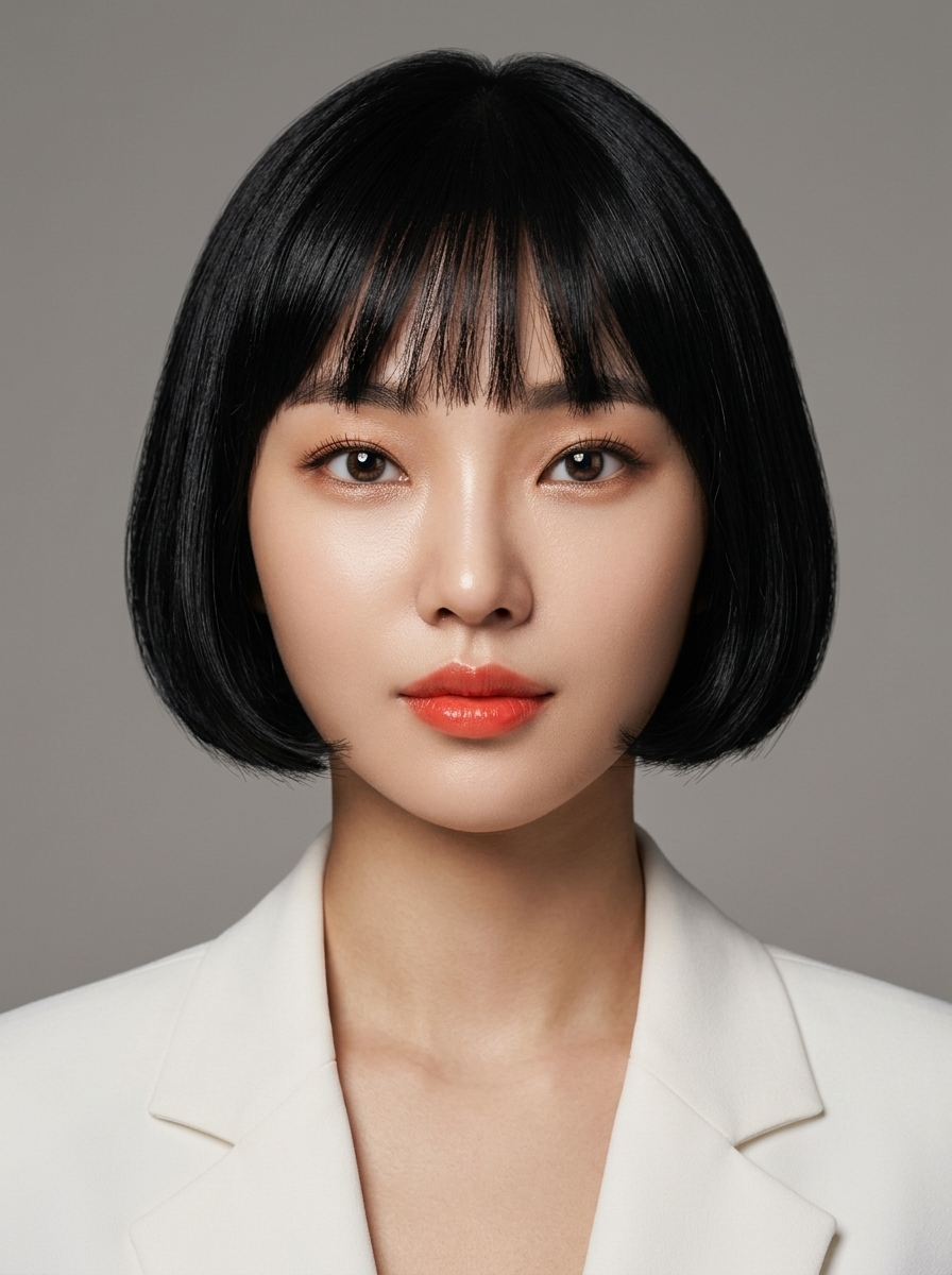 가상모델 #1238 얼굴 원본 6