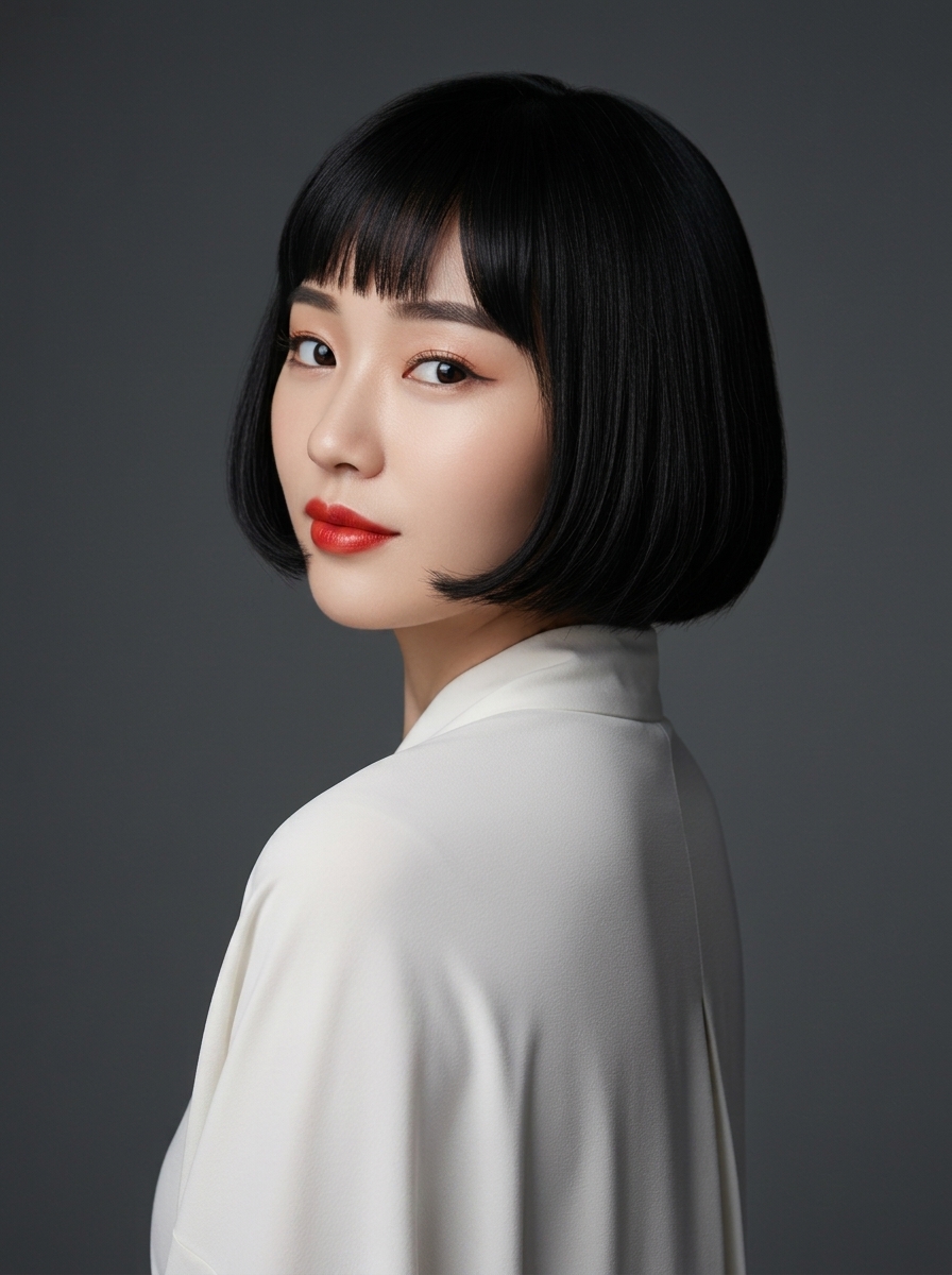 가상모델 #1238 얼굴 원본 14