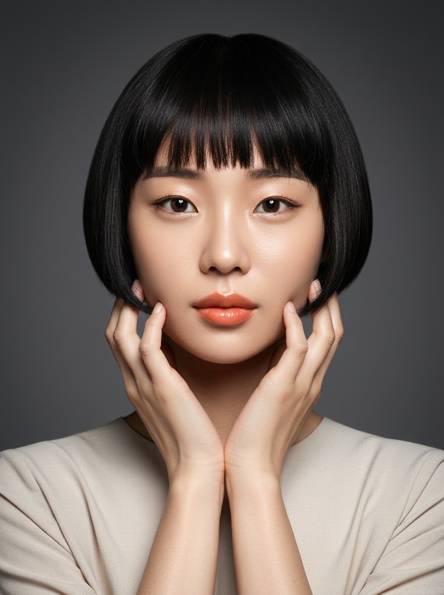 가상모델 #1239 얼굴 원본 2