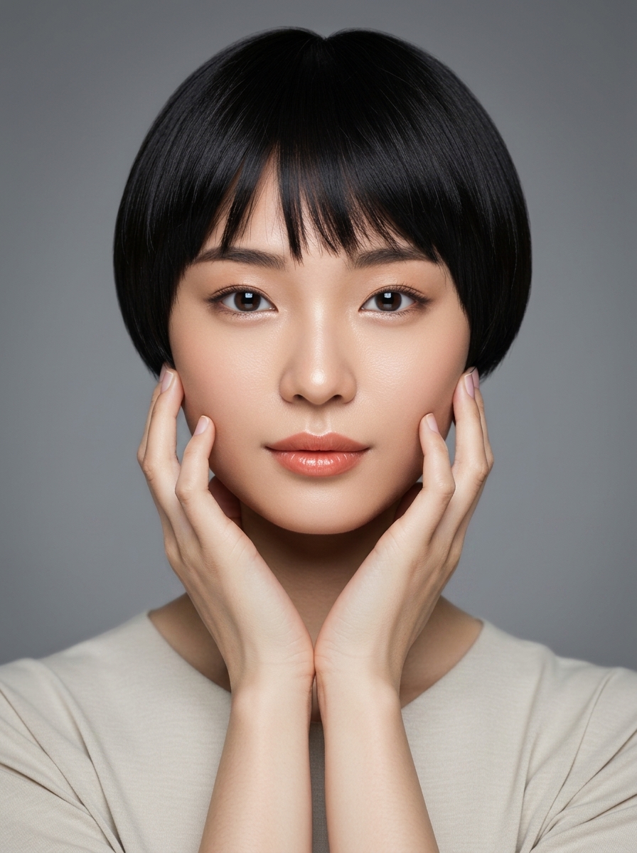 가상모델 #1239 얼굴 원본 4