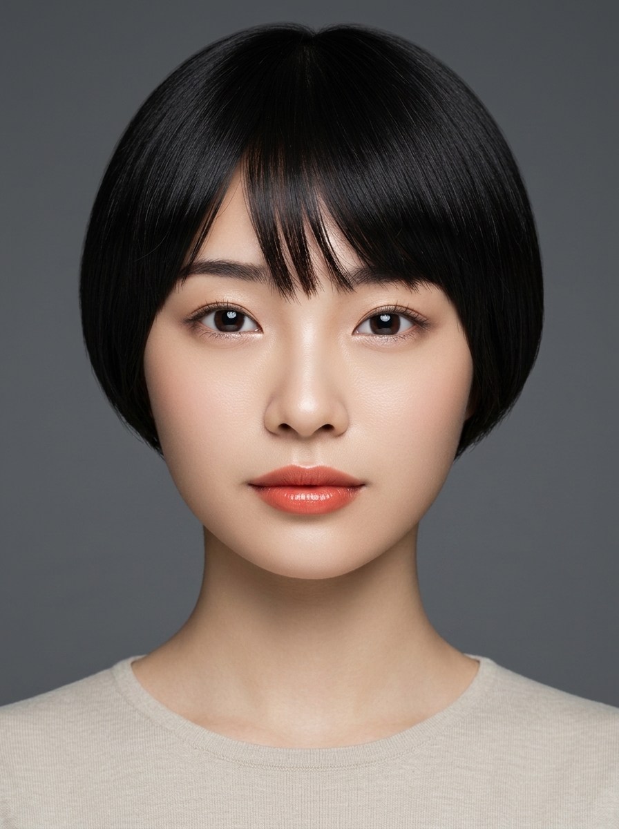 가상모델 #1239 얼굴 원본 5
