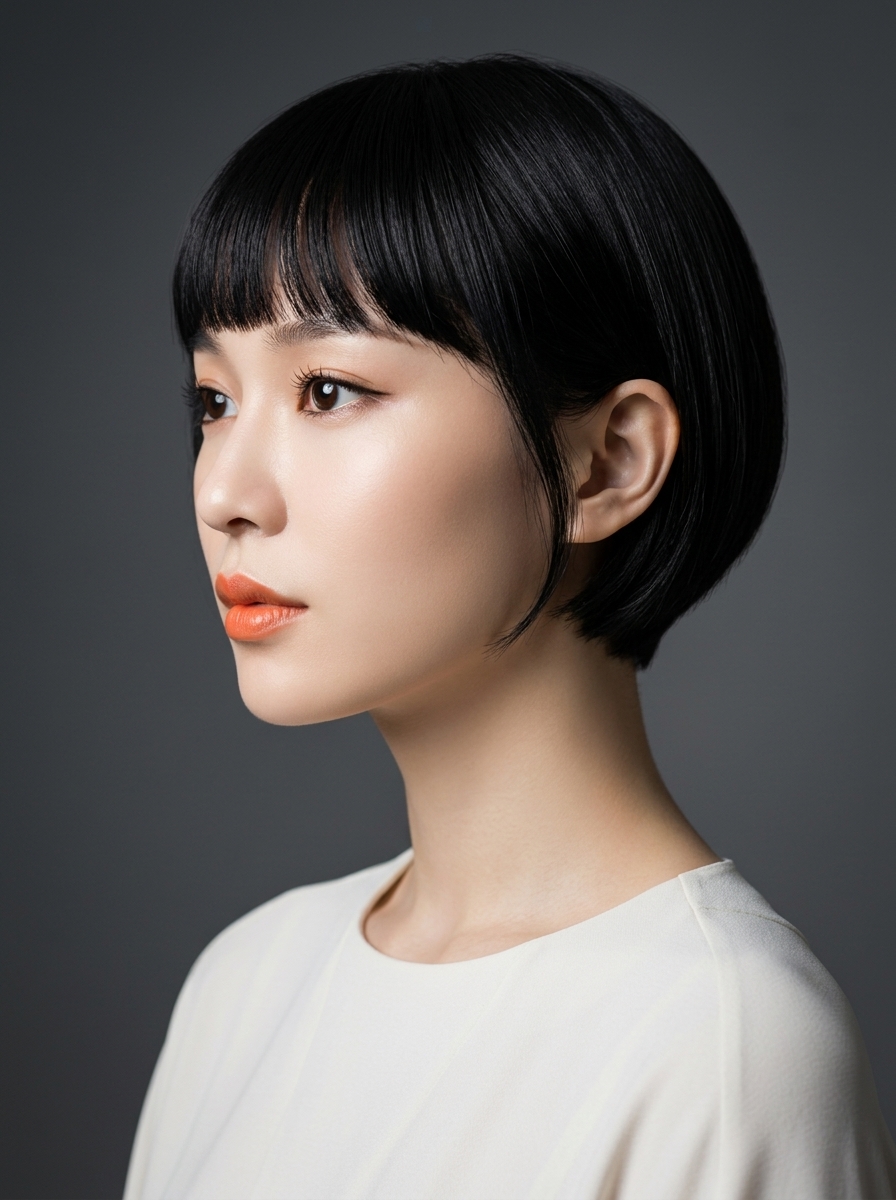 가상모델 #1240 얼굴 원본 19