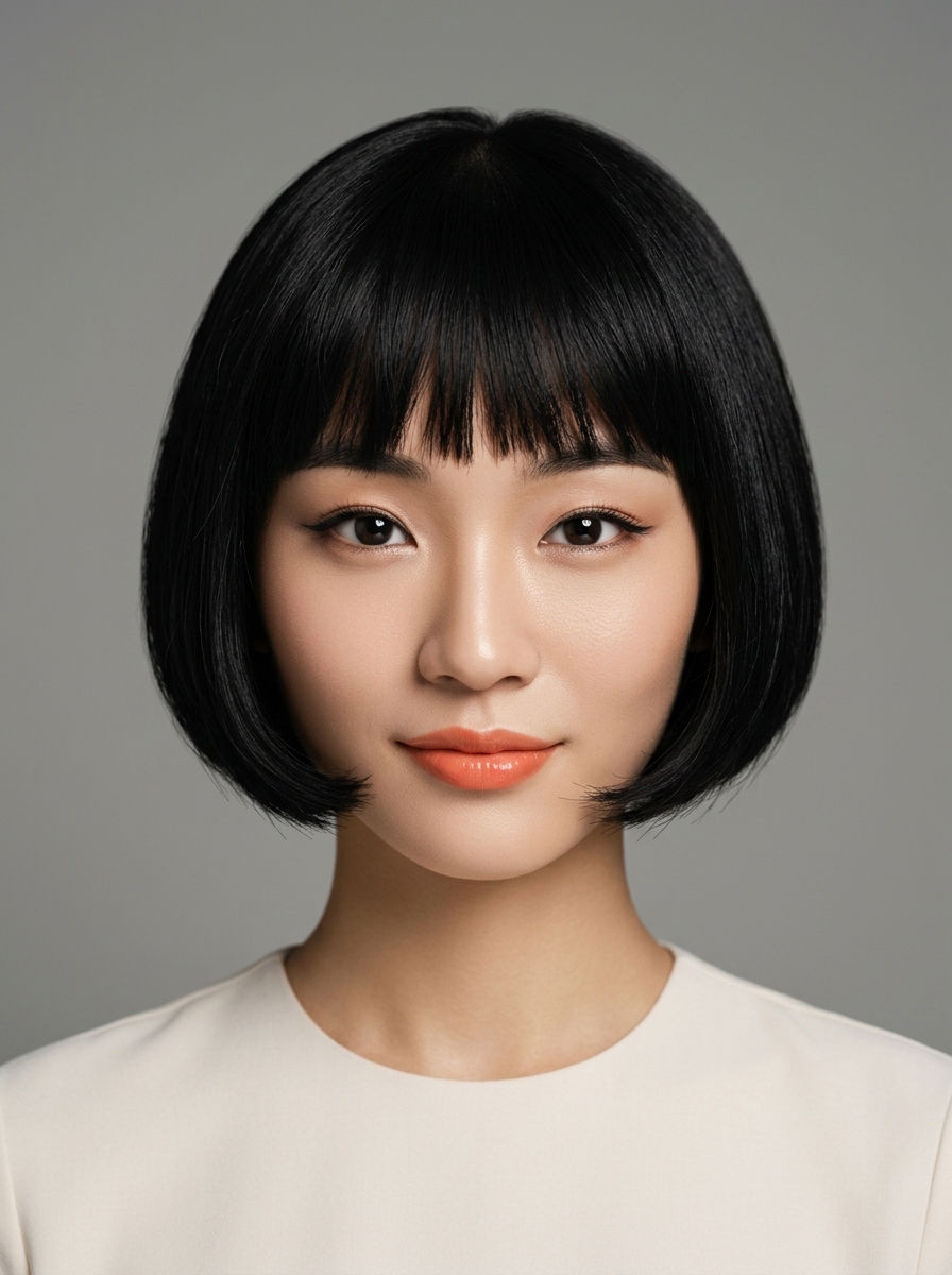 가상모델 #1241 얼굴 원본 20