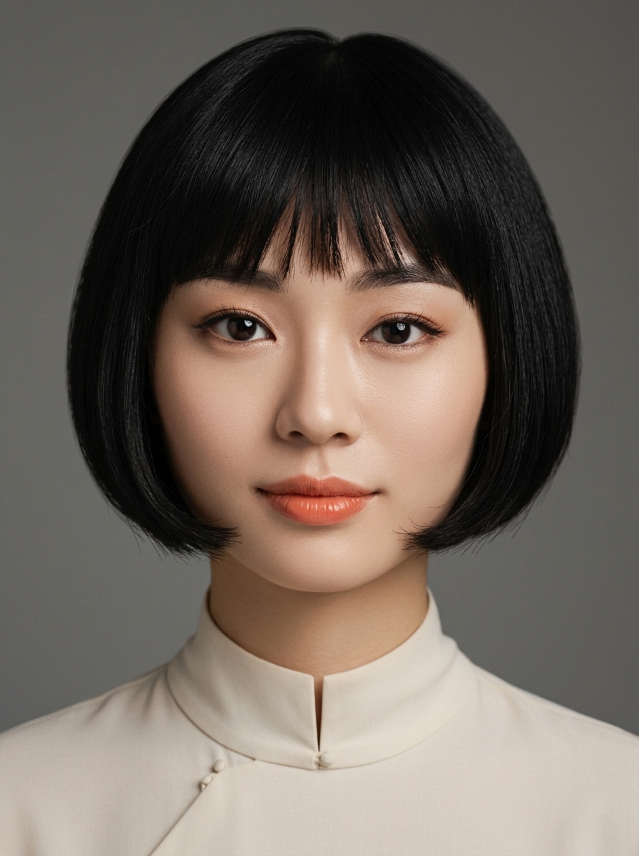 가상모델 #1241 얼굴 원본 22