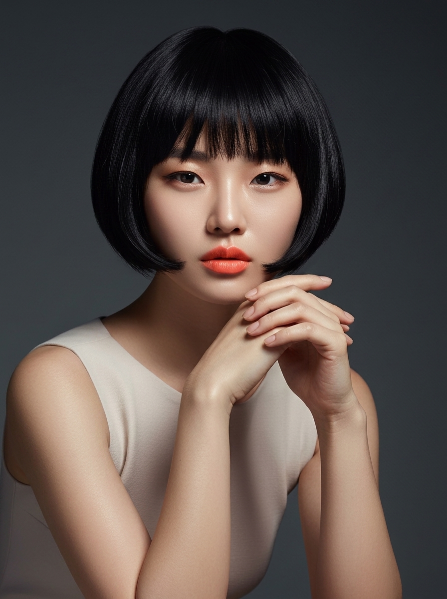 가상모델 #1243 얼굴 원본 6