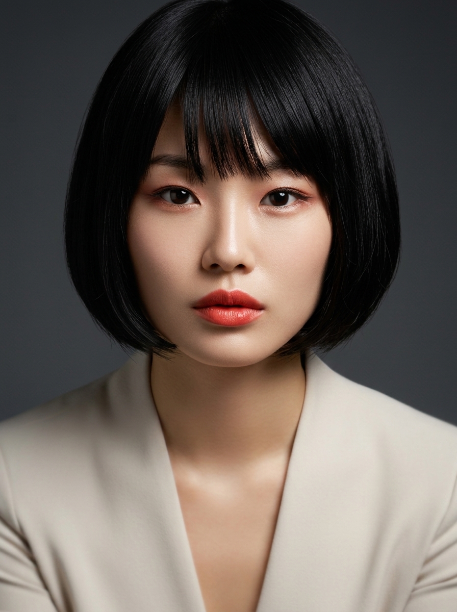 가상모델 #1243 얼굴 원본 8