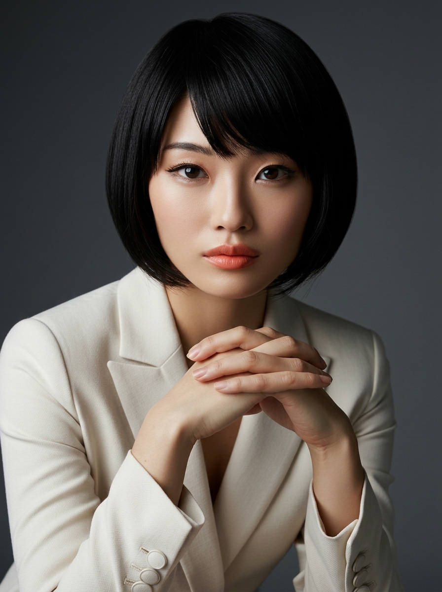 가상모델 #1243 얼굴 원본 10