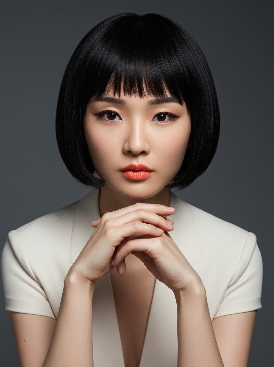 가상모델 #1243 얼굴 원본 11
