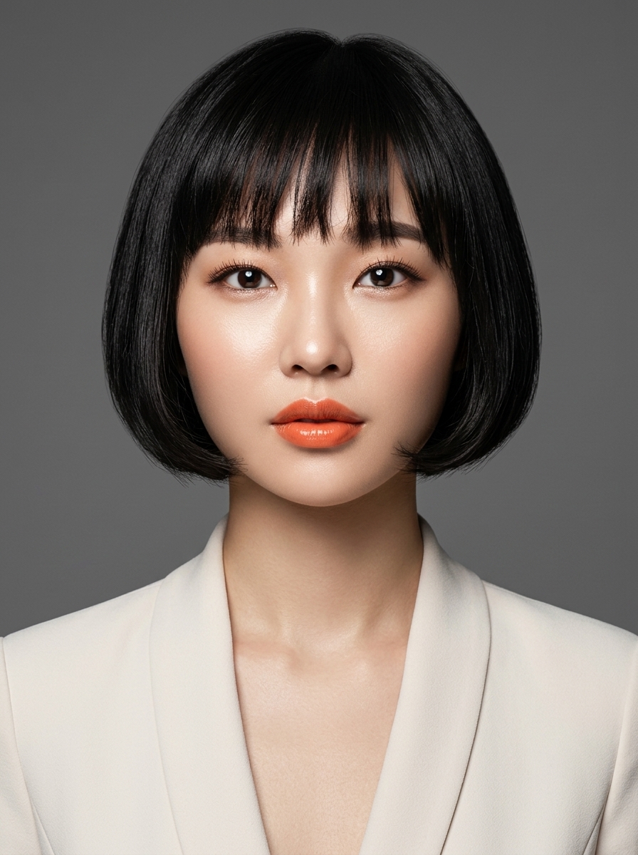 가상모델 #1244 얼굴 원본 2