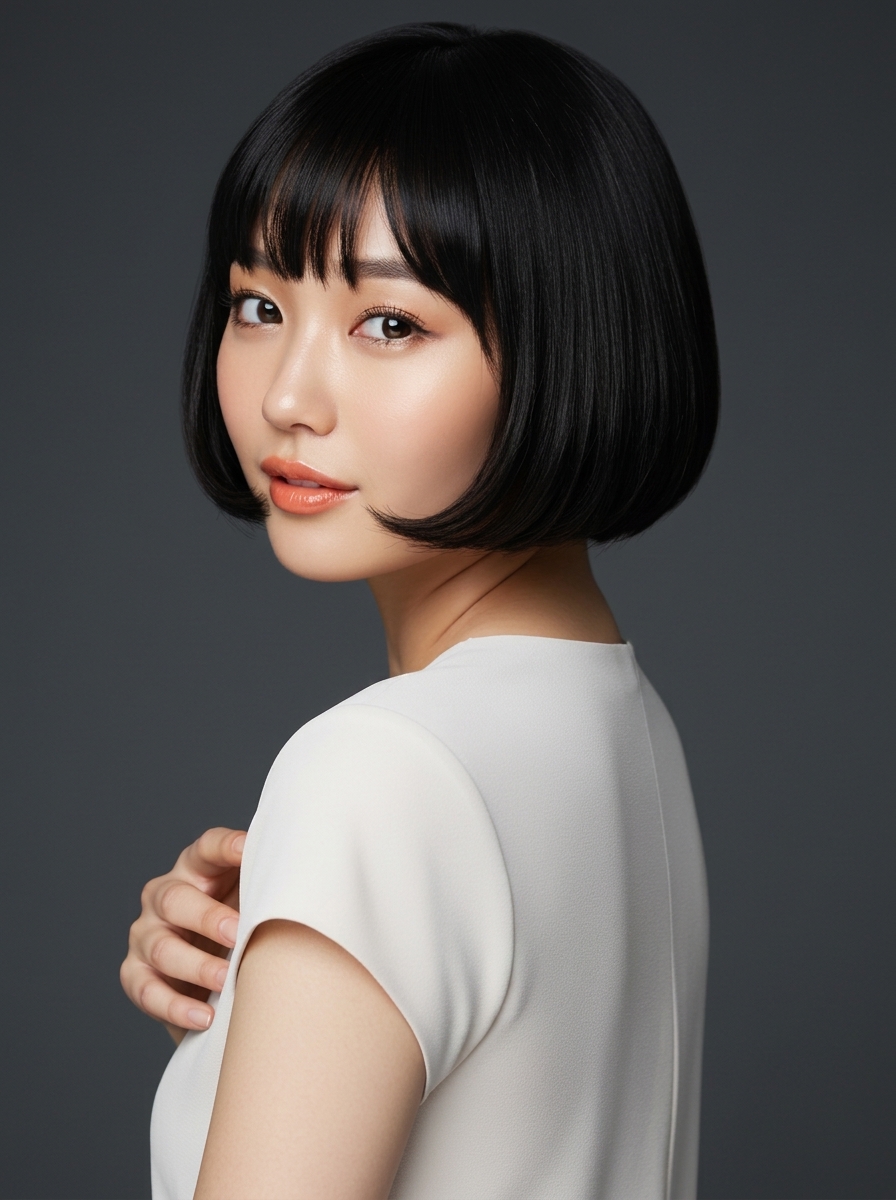 가상모델 #1244 얼굴 원본 8