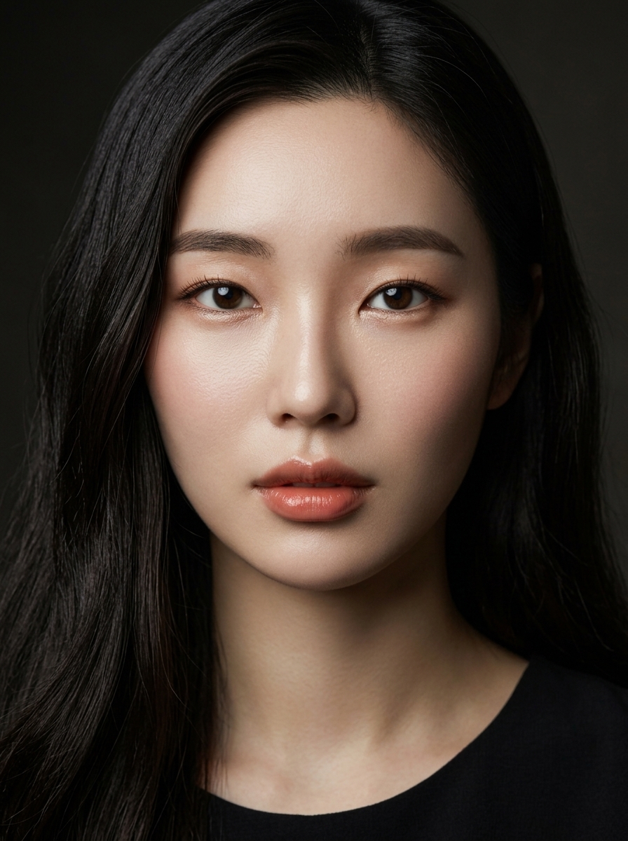 가상모델 #1244 얼굴 원본 19