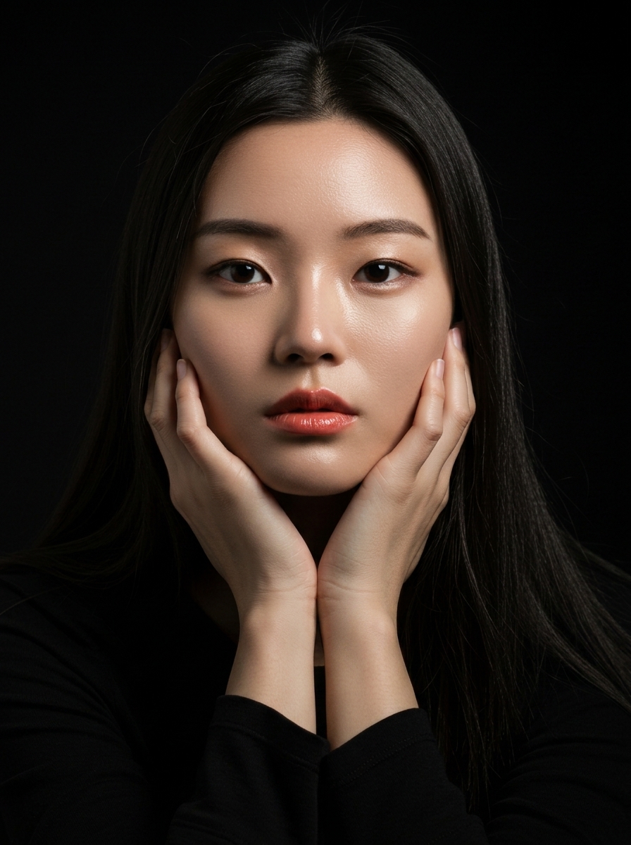 가상모델 #1250 얼굴 원본 5
