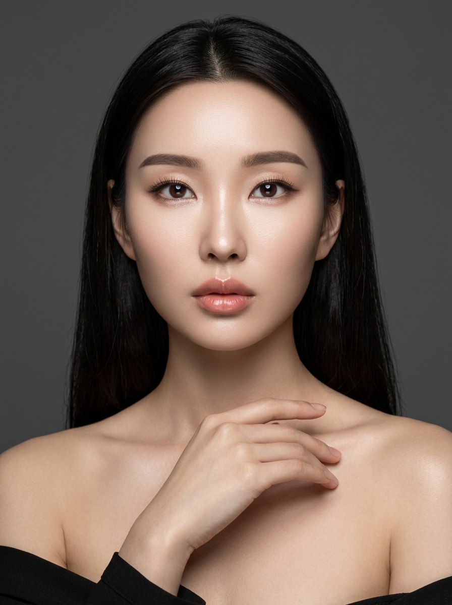 가상모델 #1251 얼굴 원본 2