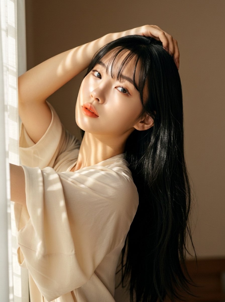 가상모델 #1252 얼굴 원본 15