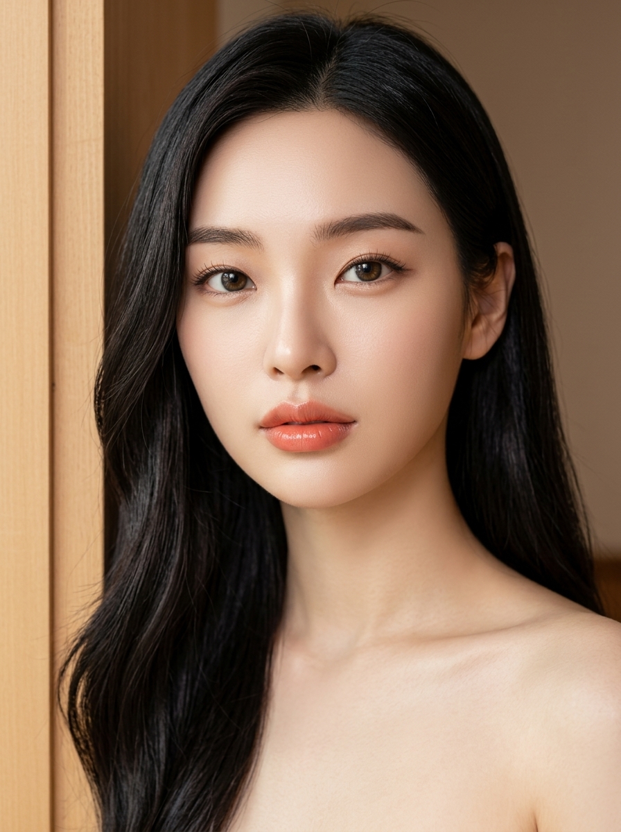 가상모델 #1252 얼굴 원본 16