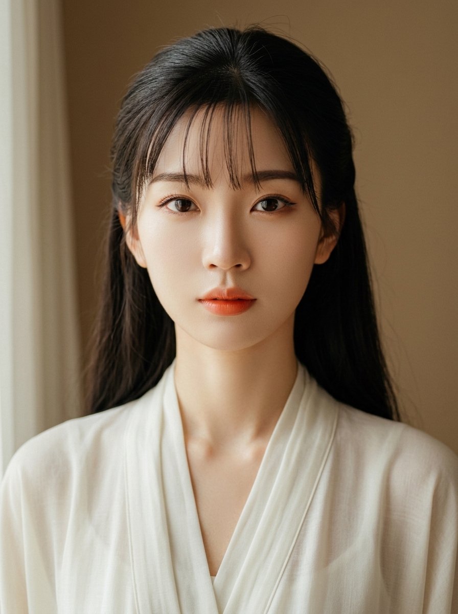 가상모델 #1253 얼굴 원본 1