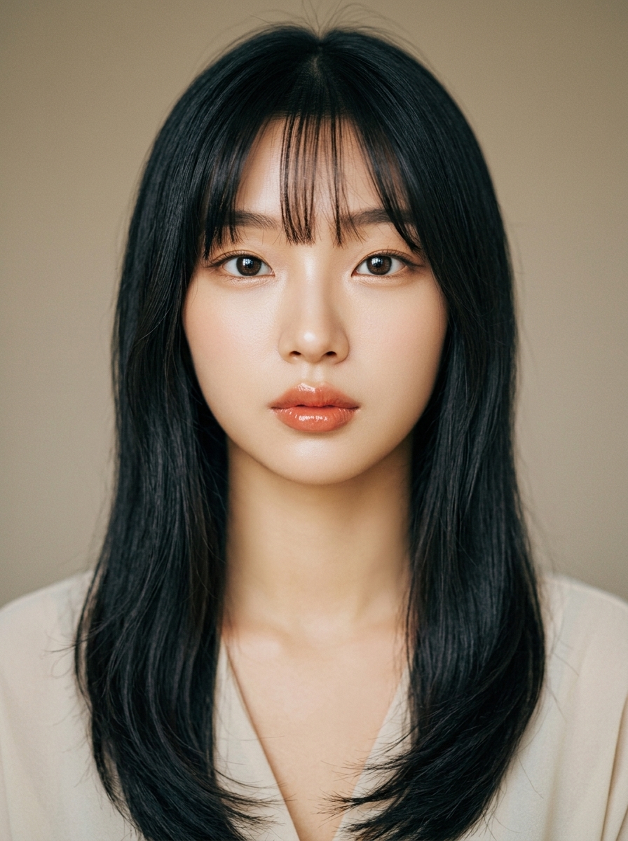 가상모델 #1253 얼굴 원본 10