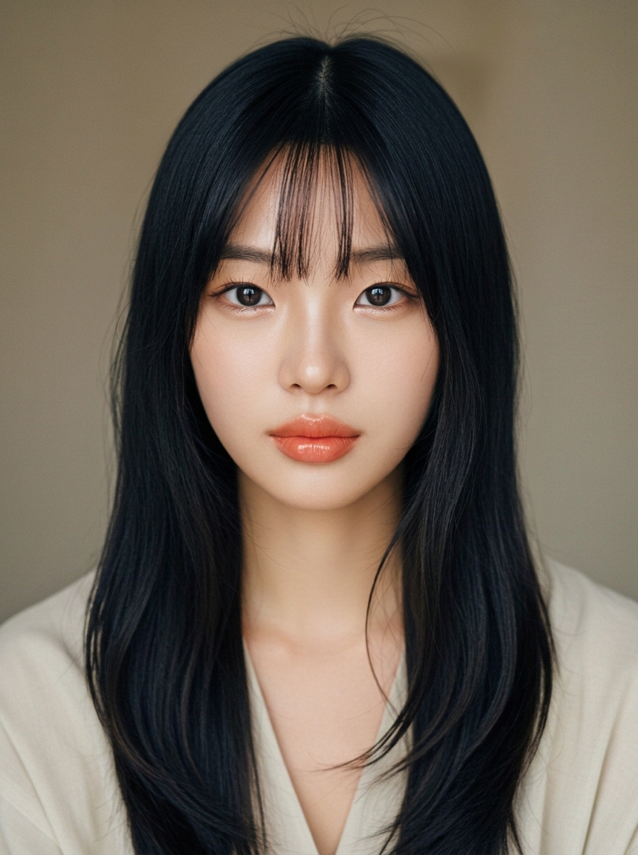 가상모델 #1253 얼굴 원본 13