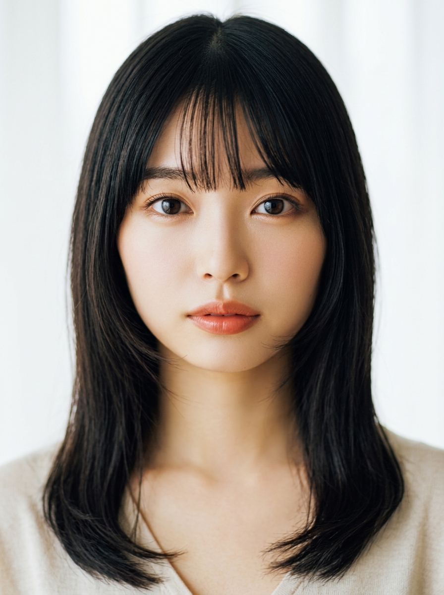 가상모델 #1253 얼굴 원본 17