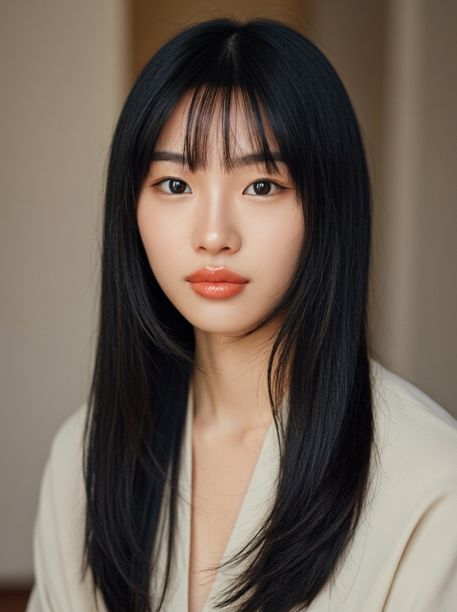 가상모델 #1253 얼굴 원본 20