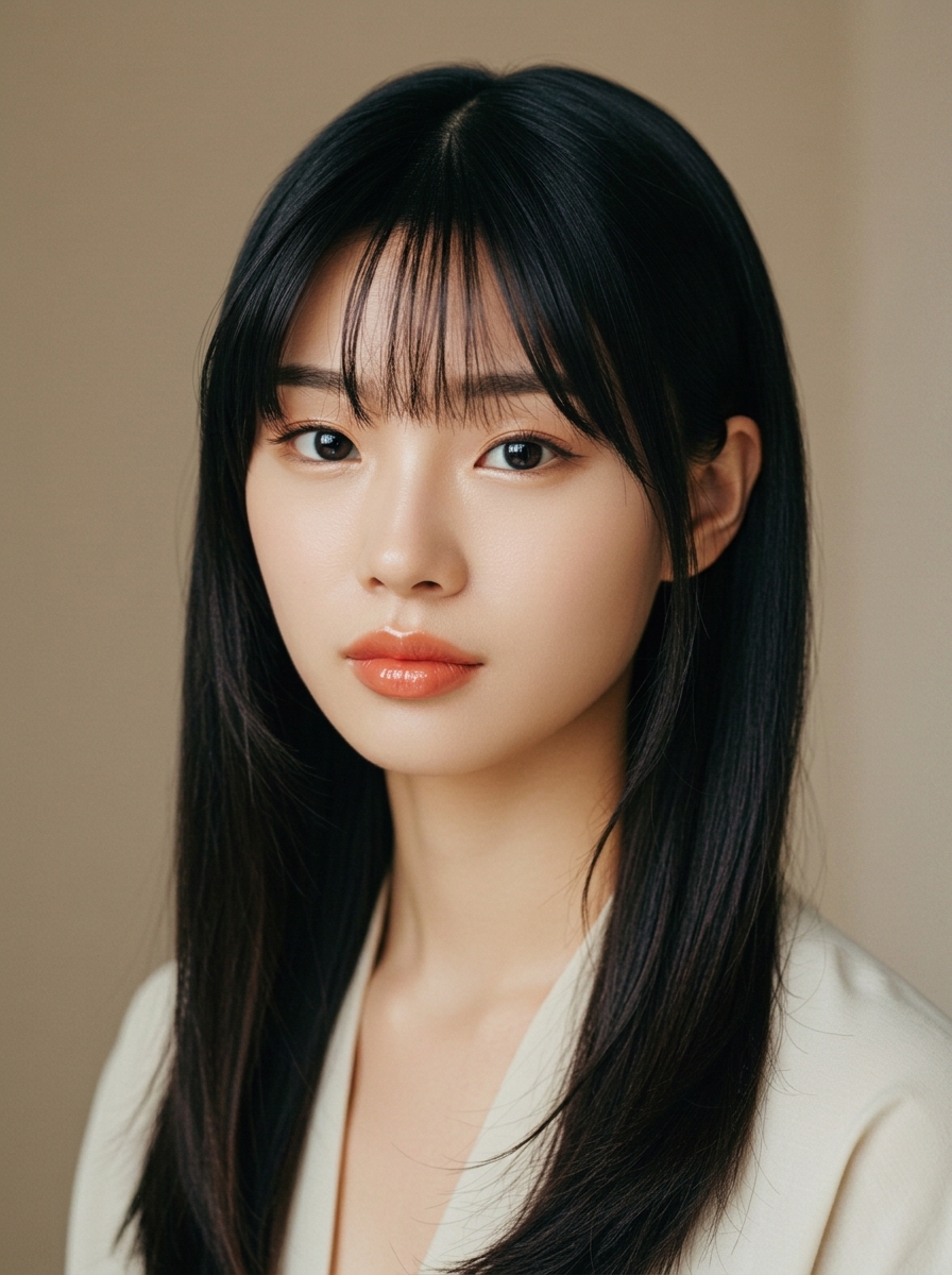 가상모델 #1253 얼굴 원본 21
