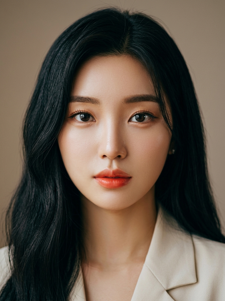 가상모델 #1254 얼굴 원본 6