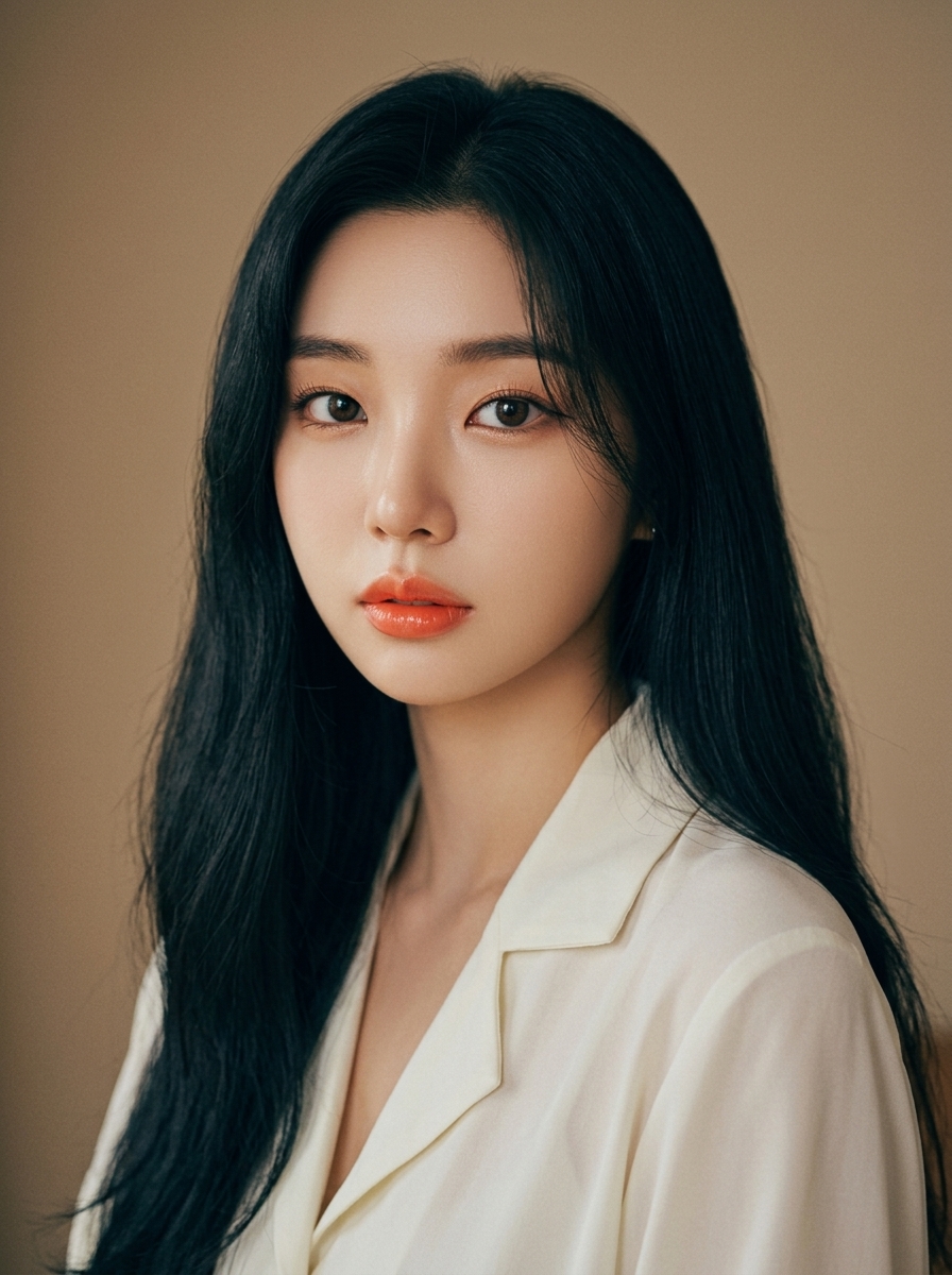 가상모델 #1254 얼굴 원본 9