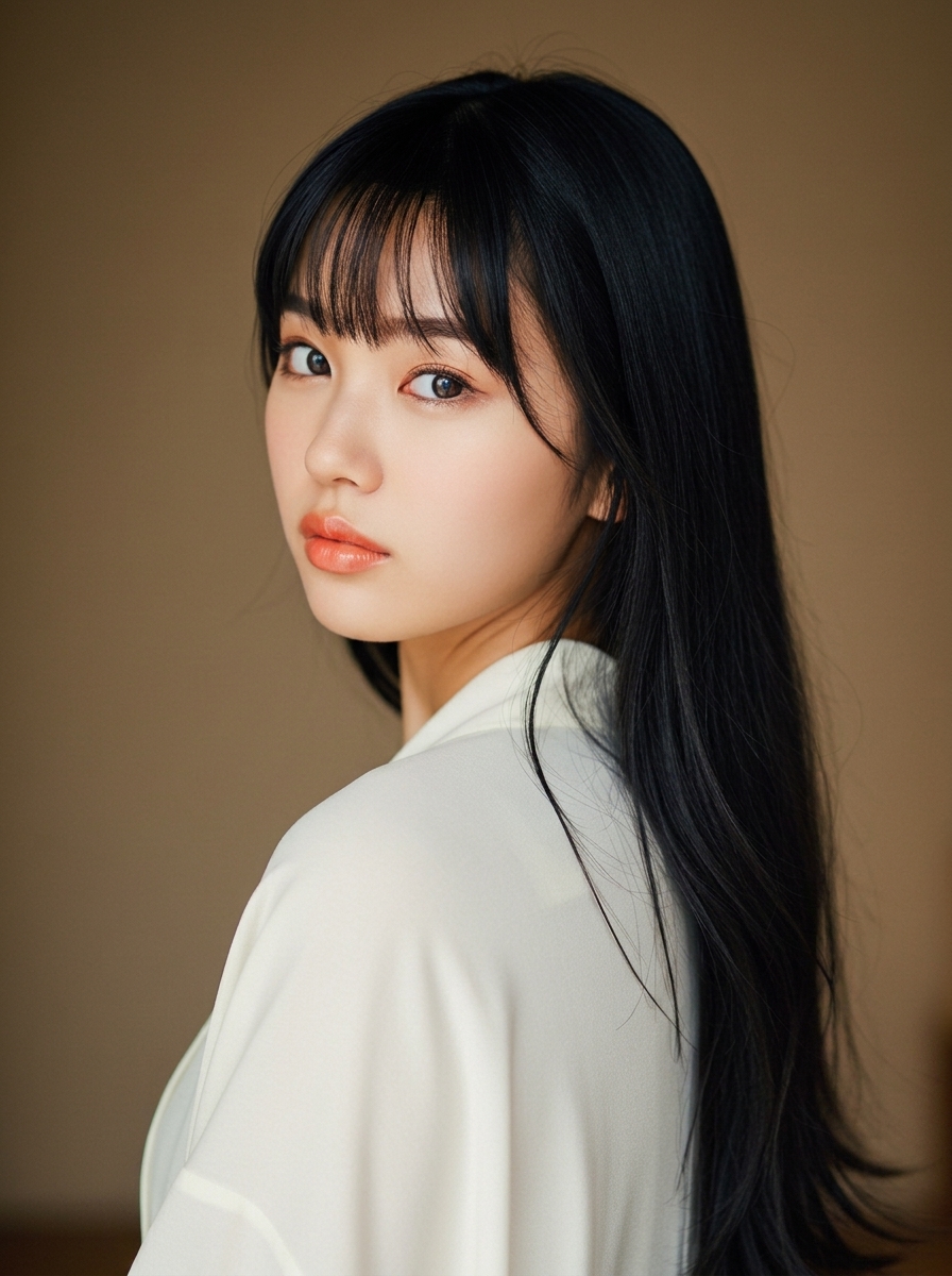 가상모델 #1254 얼굴 원본 10