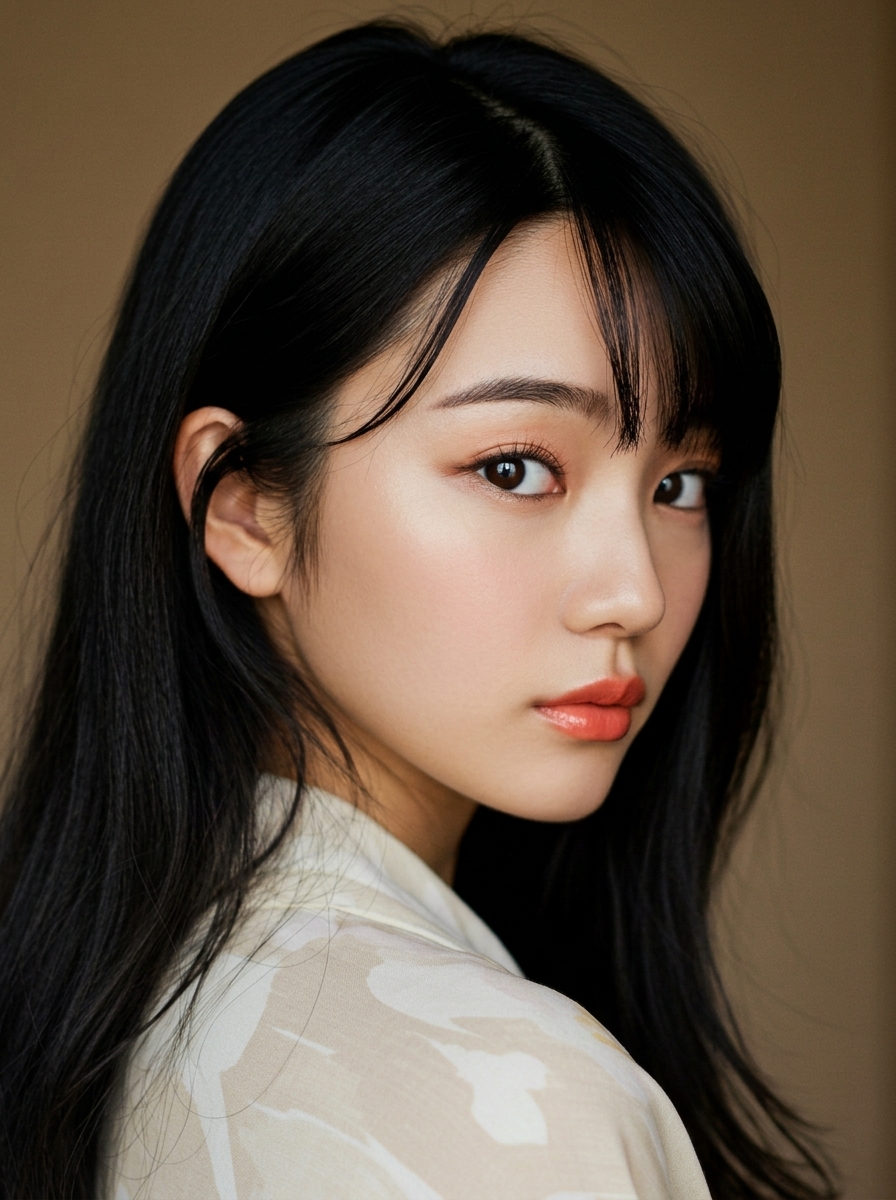 가상모델 #1254 얼굴 원본 13