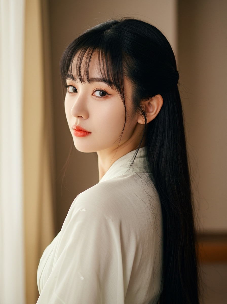 가상모델 #1254 얼굴 원본 14