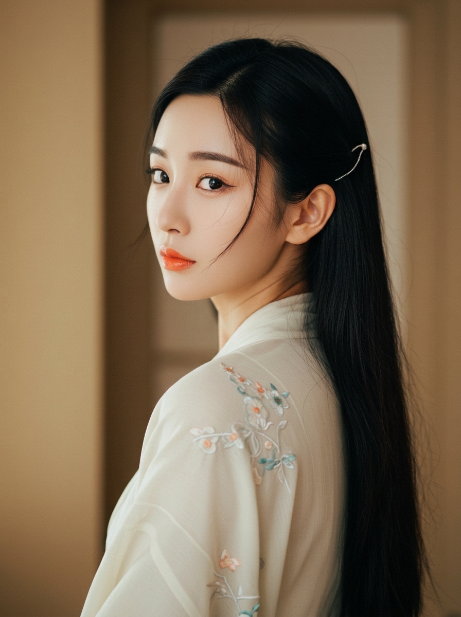 가상모델 #1254 얼굴 원본 16