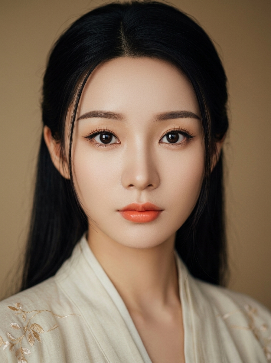 가상모델 #1254 얼굴 원본 17