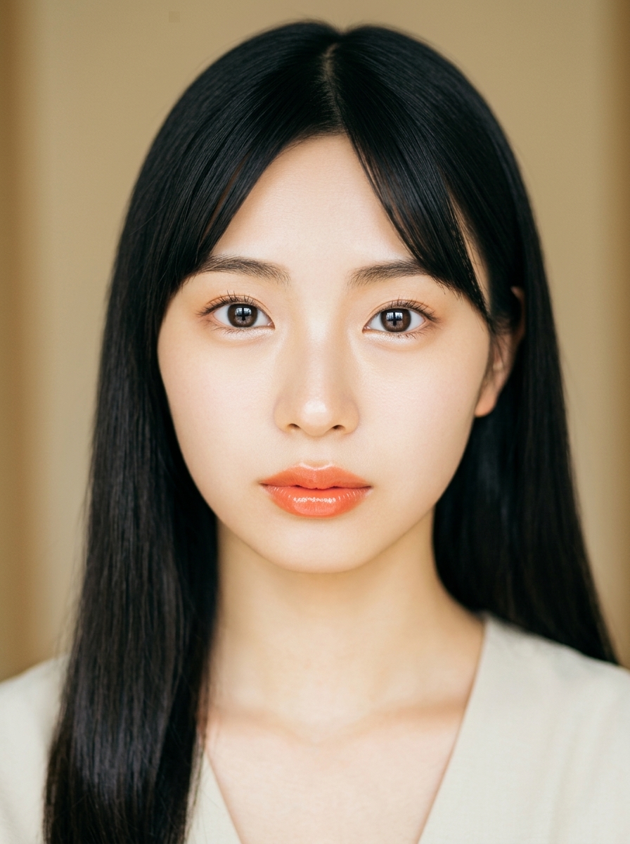 가상모델 #1255 얼굴 원본 11