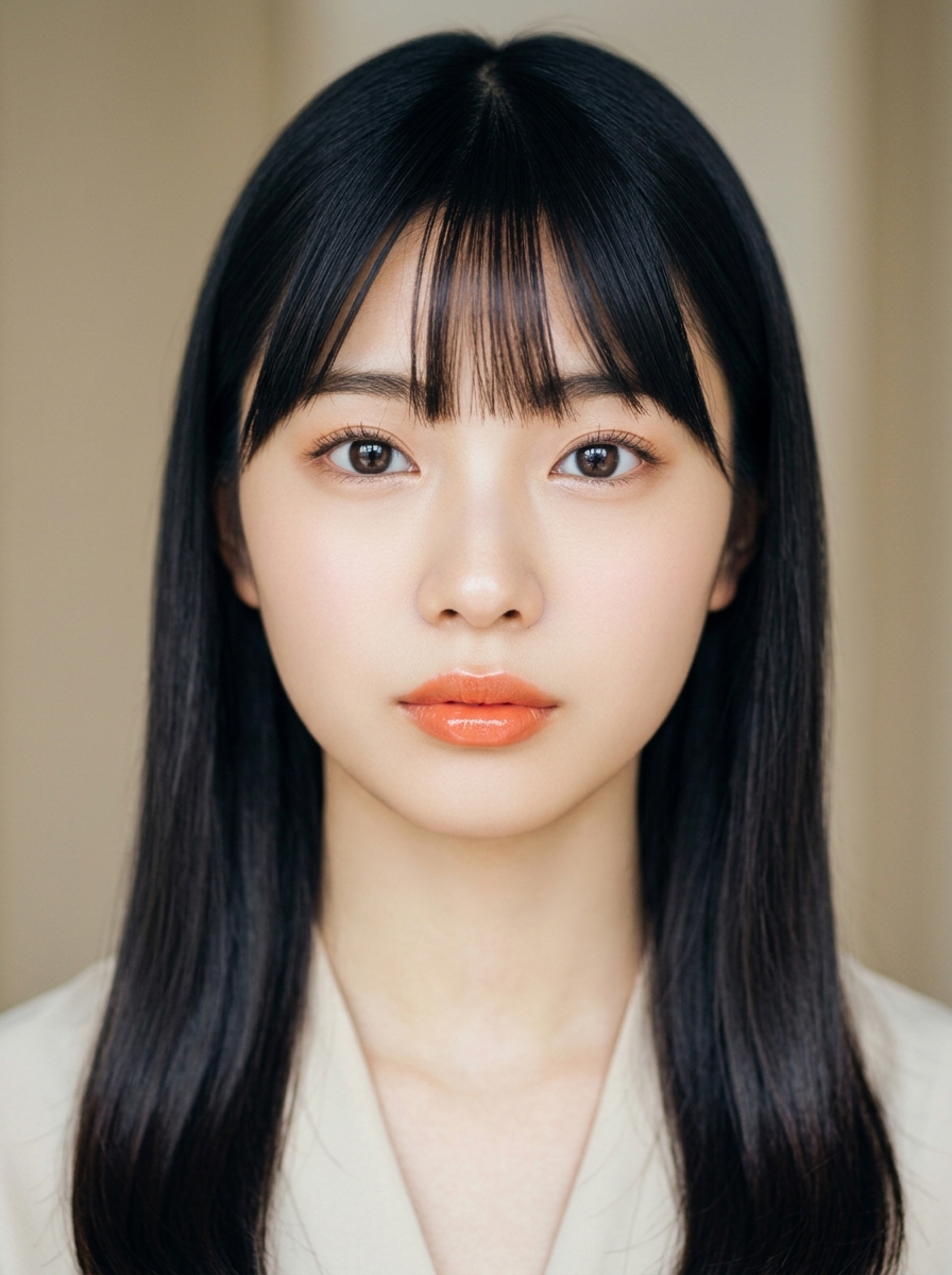 가상모델 #1255 얼굴 원본 13